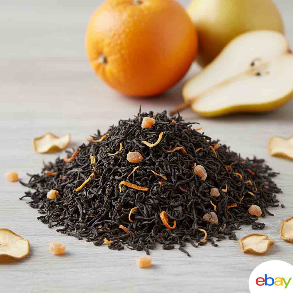 Ceylon black tea with Orange & Pear