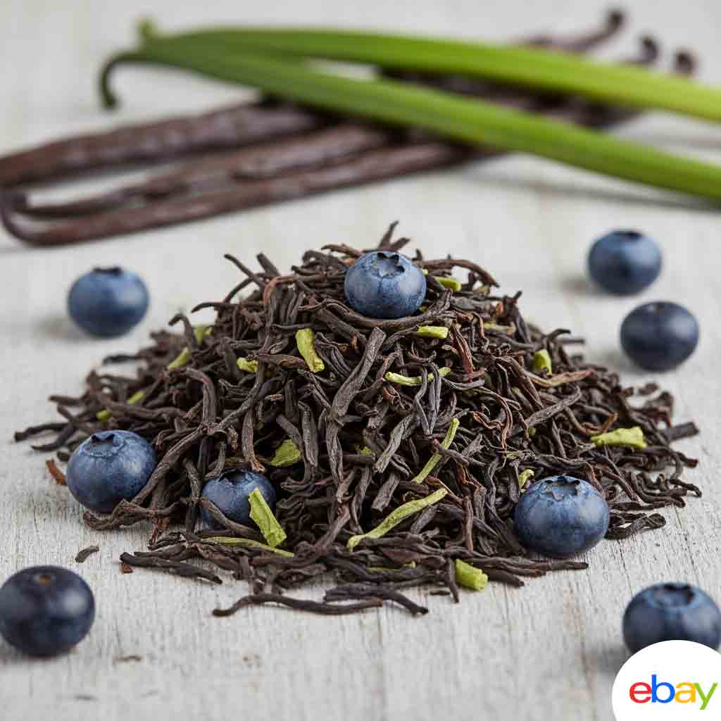 Ceylon black tea with Blueberry & Vanilla