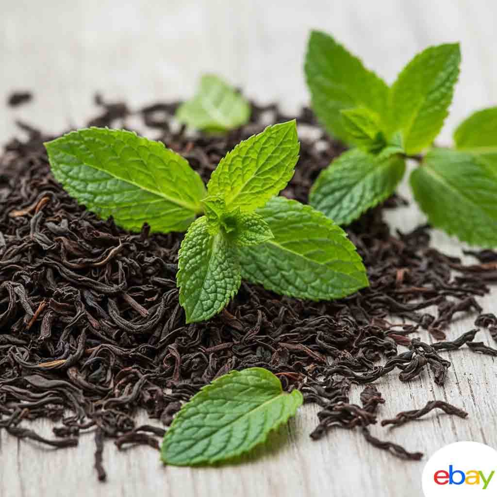 Ceylon black tea with Mint